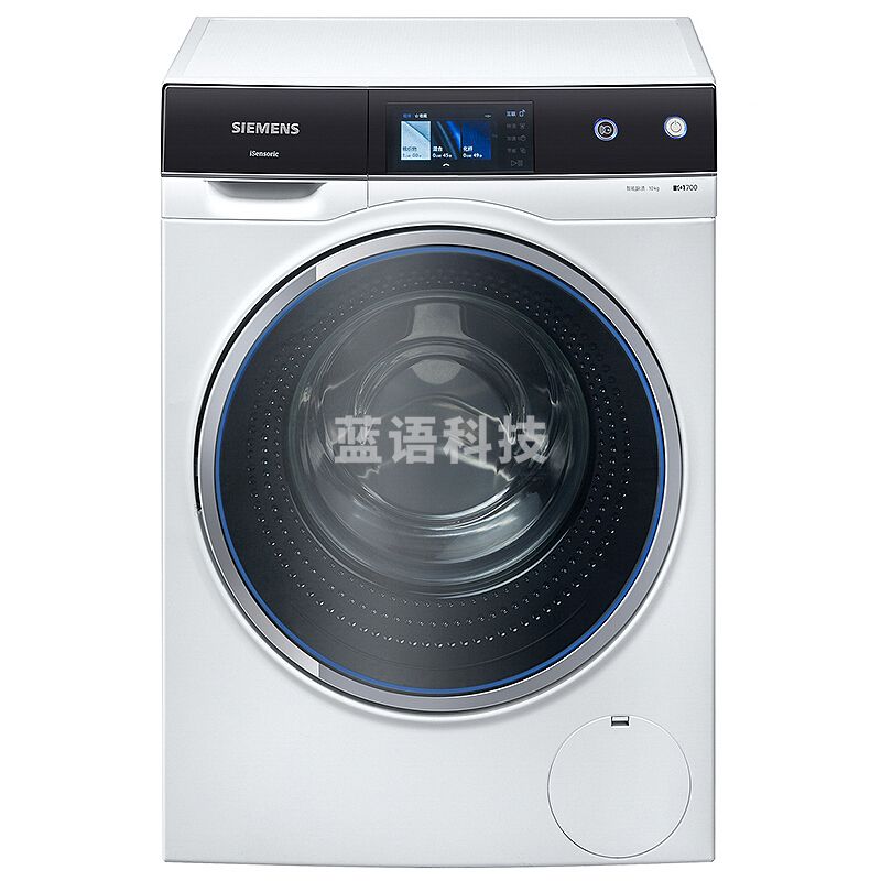 西门子 WM14U7600W 10KG WIFI智控全自动触控变频滚筒洗衣机 白色(单位：台)