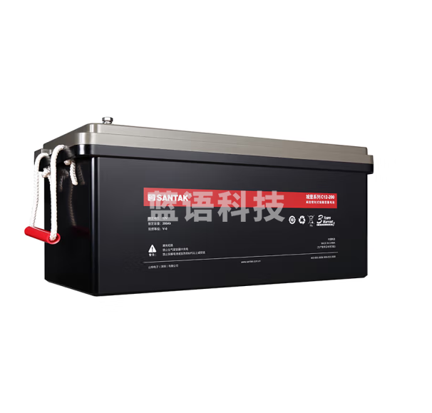 山特（SANTAK）UPS不间断电源城堡铅酸蓄电池C12-200AH 12V200AH阀控密封免维护