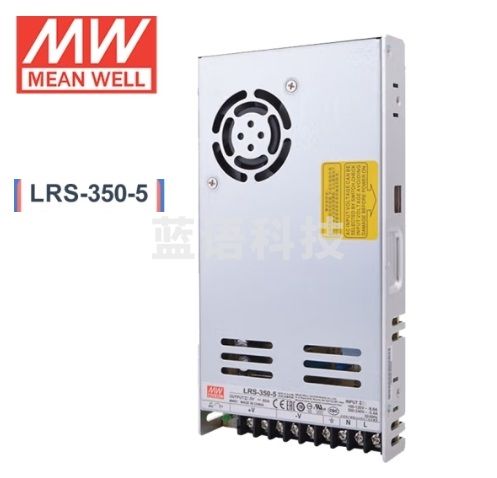 明纬(MEANWELL)LRS-350-5 灯带监控220转5V NES/S明纬电源 60A 5V