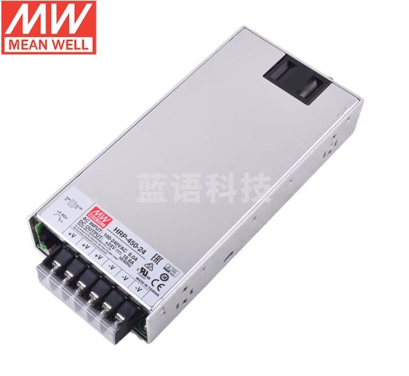 明纬(MEANWELL)开关电源24V 18.8A 带PFC功能 HRP-450-24