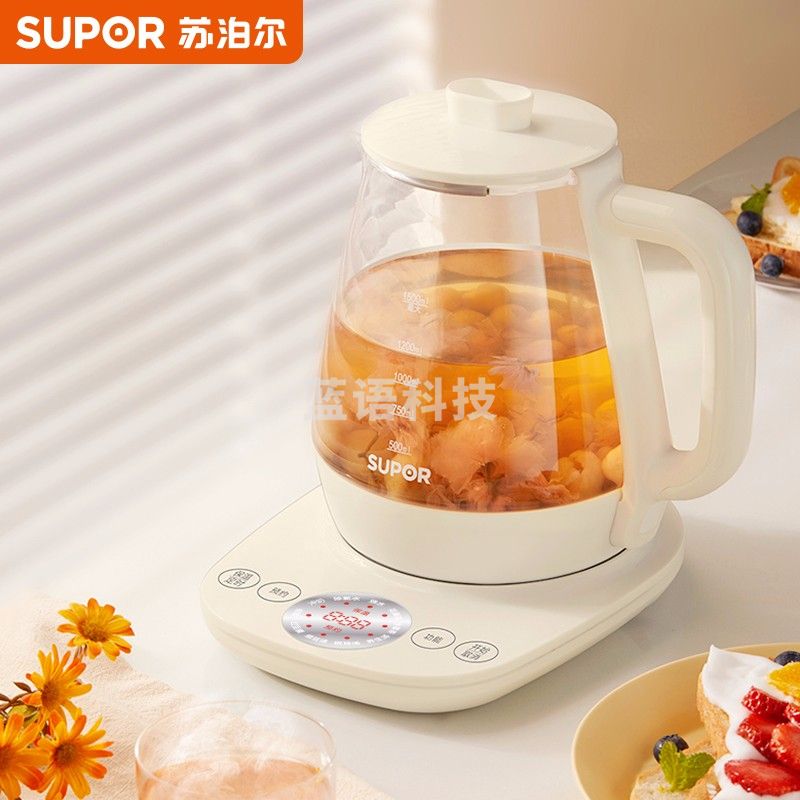 苏泊尔(SUPOR)养生壶 电水壶1.5L容量 SW-15Y18-CC34121