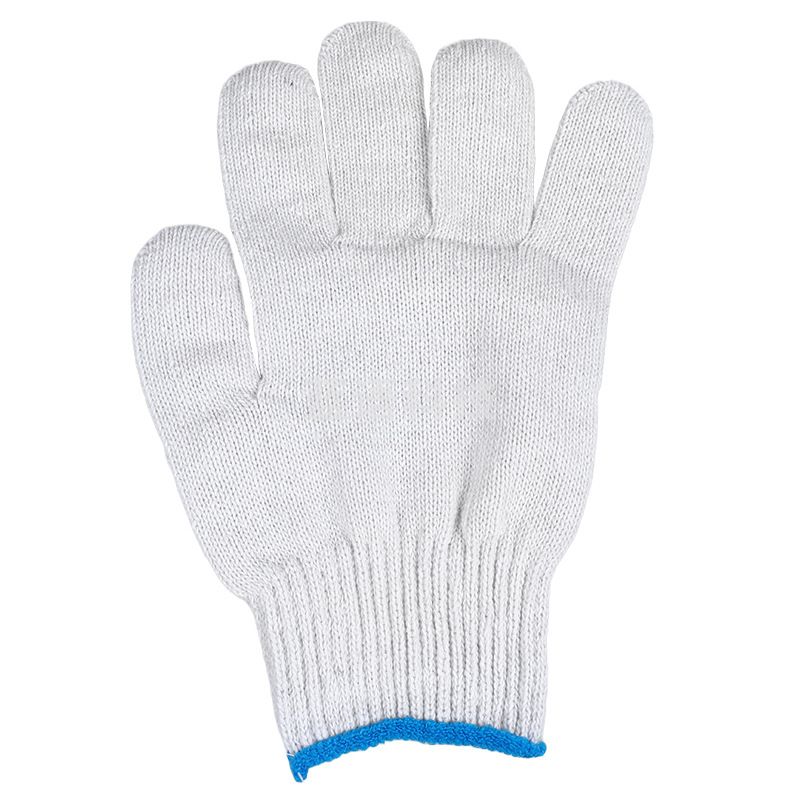 线手套71004H十针加密加厚棉纱手套400克、500克耐磨劳保手套