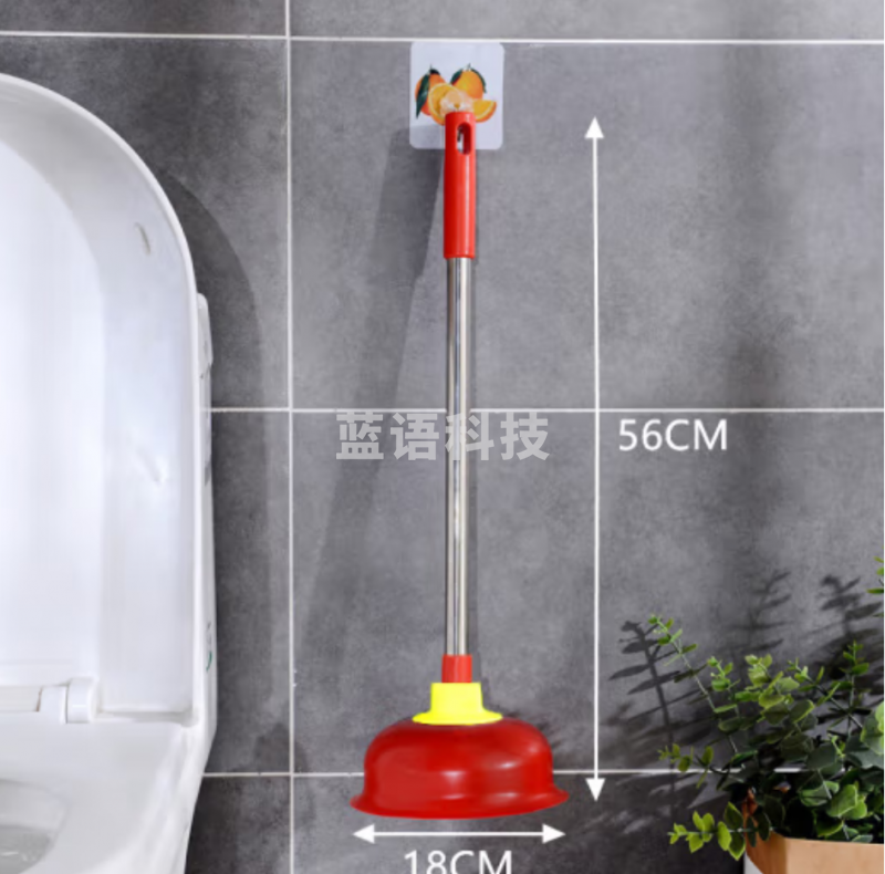 大号马桶皮搋子 马桶皮吸盘疏通器厕所卫生间强力疏通工具