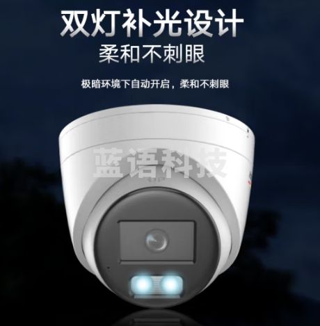 HIKVISION海康威视监控摄像头家用600万超高清半球监控器室内室外POE防水夜视手机远程家庭3367WDV3-L4MM-CC30135