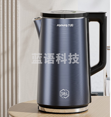 九阳(Joyoung)烧水壶热水壶电水壶2L 内外双钢316L不锈钢 大容量家用开水壶K20FD-W518