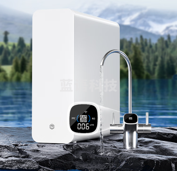 京东京造净水器家用净水机白犀800GPro2.0 升级6.5年长效陶氏RO反渗透 无双酚A母婴直饮厨下式无陈水净水器