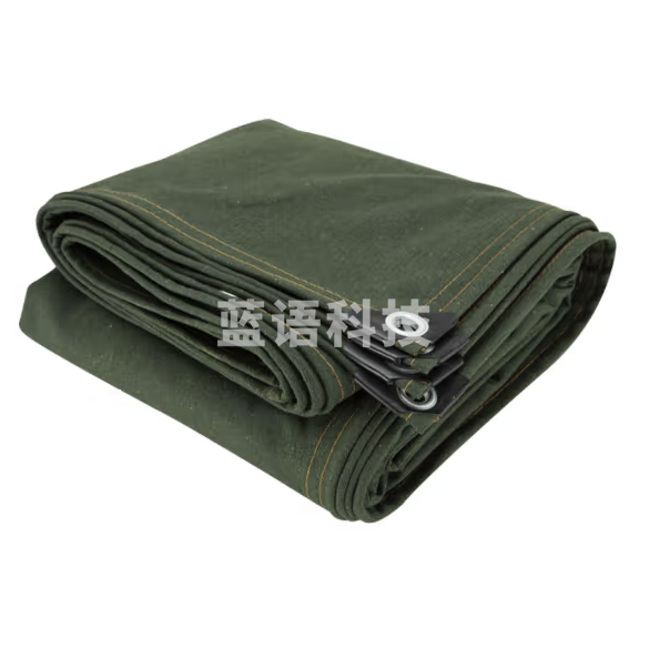 苫布4*6米 绿帆布防雨布防水篷布