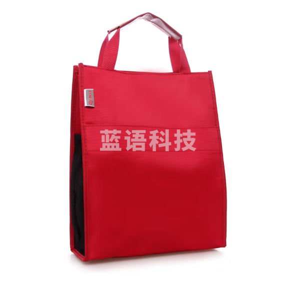 斯莫尔（SIMOER）314 红色文件袋资料手提包商务公文袋大容量会议包公文包厂家定制印刷下单前请联系客服