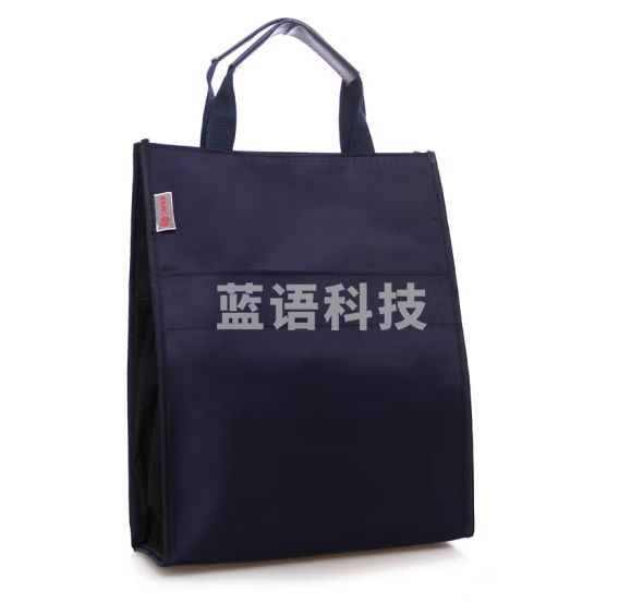 斯莫尔（SIMOER）314 蓝色文件袋资料手提包商务公文袋大容量会议包公文包厂家定制印刷下单前请联系客服