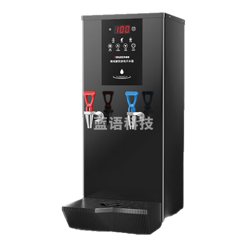 特睿思（TERUISI）步进式开水器开水机商用烧水器烧水机奶茶店吧台机全自动工厂用饮水机 50L/h精装款 YT-30FS-02