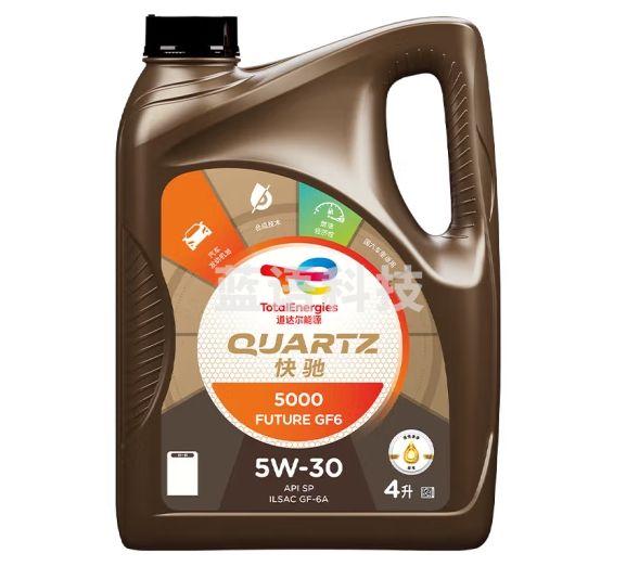 道达尔(Total)快驰5000 全新合成技术机油润滑油 5W30 SP/GF-6A级 4L