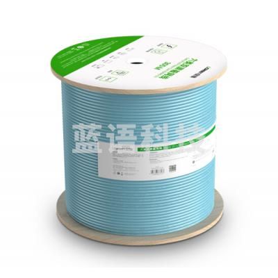 绿联(UGREEN)六类双屏蔽千兆网线 【0.58mm纯铜线芯】CAT6类8芯双绞双屏蔽工程家装箱线305米70317