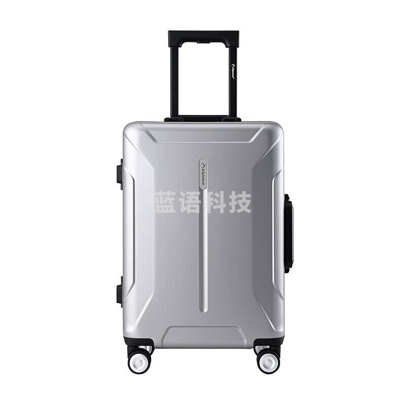 Diplomat外交官 可登机细框拉杆箱 商务时尚拉杆箱HM-26072 流光银 20英寸