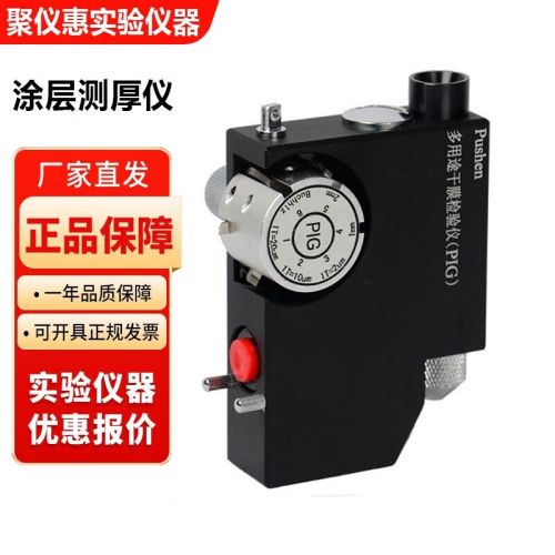 上海普申PIG多用途干膜测厚仪木头塑料涂层厚度测量仪