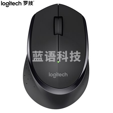罗技 M275 无线鼠标  黑色(单位 个)