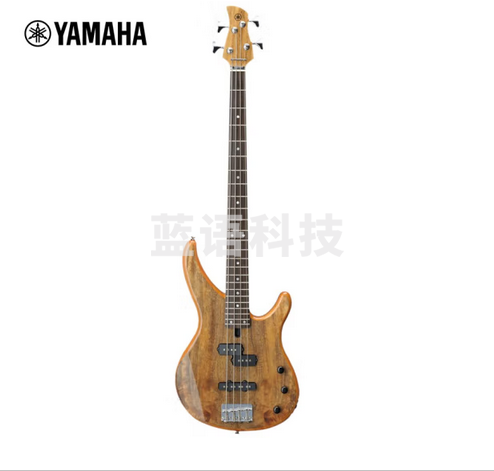 雅马哈（YAMAHA）电贝司 四弦贝斯入门初学吉他热带风情木贴面TRBX174EWNT原木色