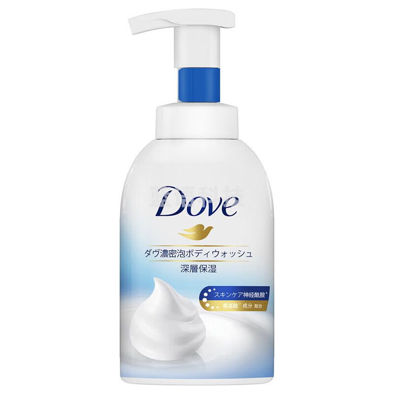 多芬（Dove）绵密泡泡沐浴露 深层营润400ml滋润持久留香（包装随机）