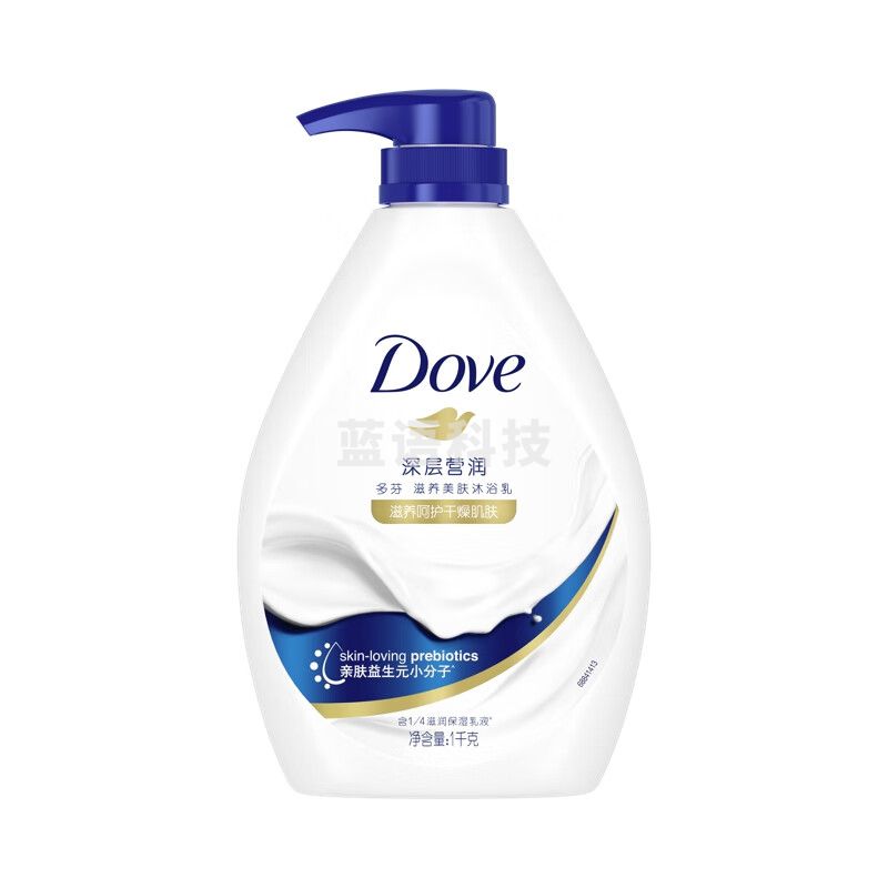 多芬(Dove)深层营润滋养美肤沐浴露沐浴乳1000g 滋养呵护干燥肌肤 持久留香润肤(新老包装随机发货)