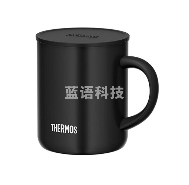 膳魔师JDG-352C SMB黑色带盖马克杯 办公室用水杯350ml