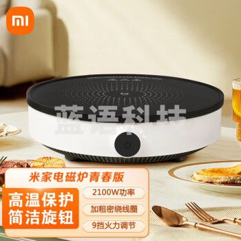 MI米家电磁炉青春版家用组合套装双频迷你型火锅汤锅火力智能温控灶 爆炒涮锅煎炸煲煮 电磁炉青春版