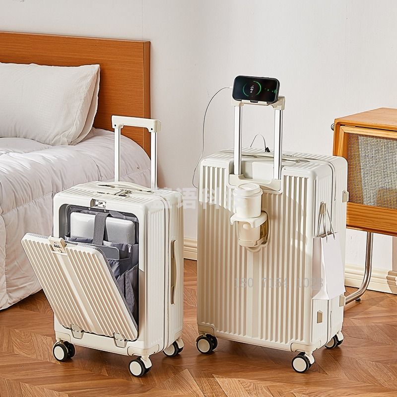 维多利亚旅行者/Victoriatourist 行李箱万向轮大容量女20寸前开盖拉杆箱26男登机箱密码旅行箱 背包/箱具