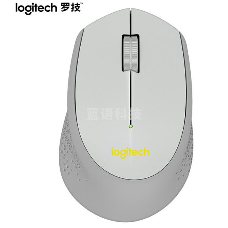 罗技 (Logitech) M280无线鼠标光电笔记本电脑商务办公家用鼠标 M280灰色