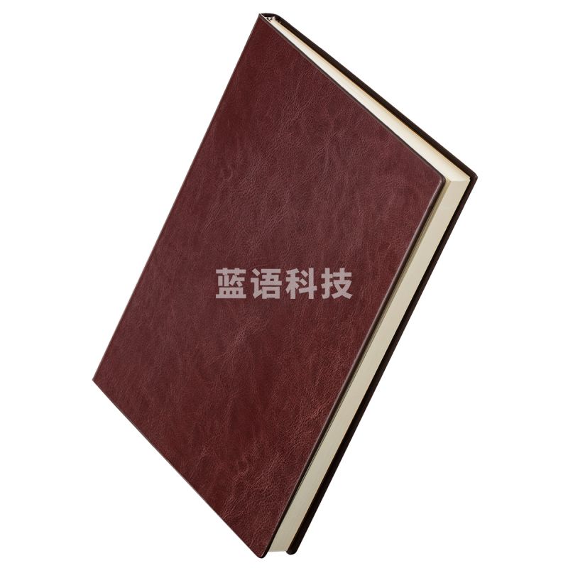 得力 3185 商务办公笔记本 加厚皮面 16K160页