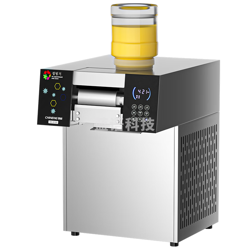 驰能（CHINENG）韩式雪花冰机商用制冰机冰沙机火锅店甜品奶茶店绵绵冰机膨膨冰牛奶冰机可调状雪花机	 CN-XHBJ-8120-SM-160D-FL