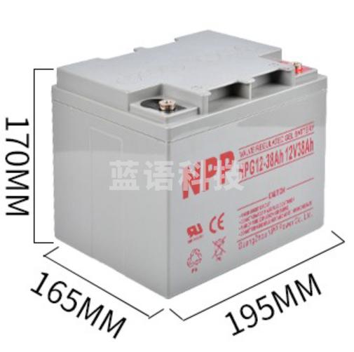耐普蓄电池 NPG12-38(12V38AH)