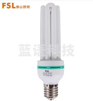 佛山照明(FSL)T5U型节能日光灯三基色荧光灯泡E40螺口4U65W白光6500K紧凑款