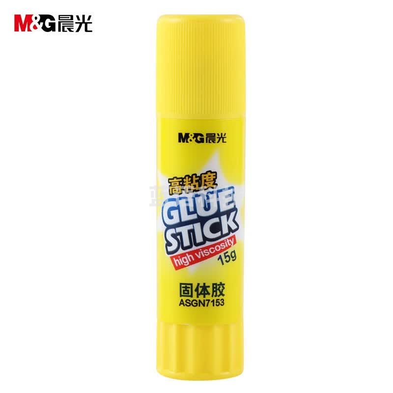 晨光(M&G)文具15g高粘度PVP固体胶学生手工固体黏胶 快干耐用胶棒 办公用品 单个装ASGN7153