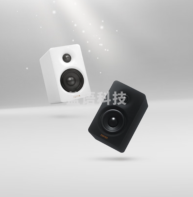 漫步者(EDIFIER)N300有源桌面2.0监听音箱 电脑音响 大功率音响 高素质单元 双金标认证 缎面黑