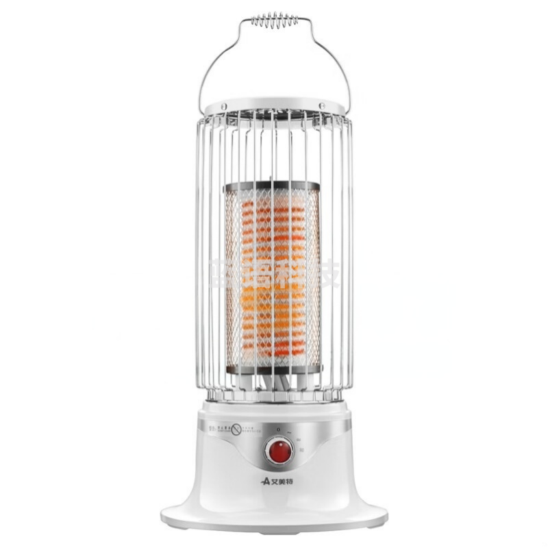 艾美特HT16015-W 鸟笼小太阳马灯取暖器烤火炉 1600W中号