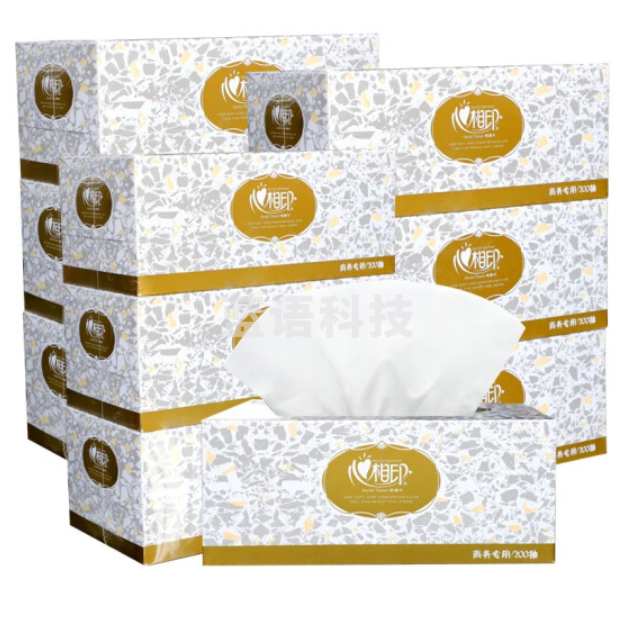 心相印抽纸200抽36盒/箱 D200