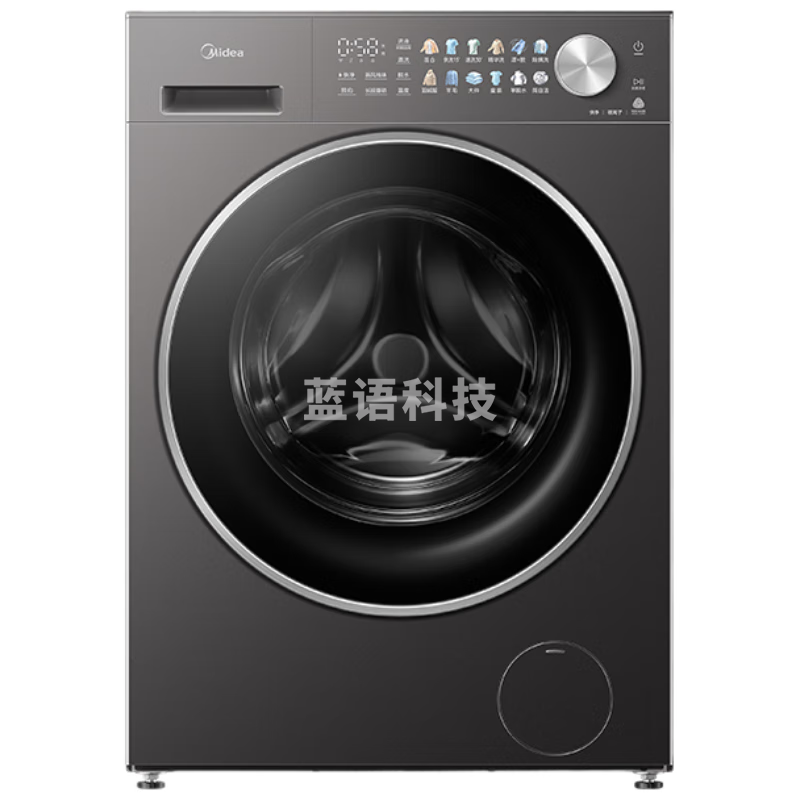 美的（Midea）滚筒洗衣机全自动家用 MG10L01T 10公斤 1.21高洗净比 精华洗 WIFI智联  家电