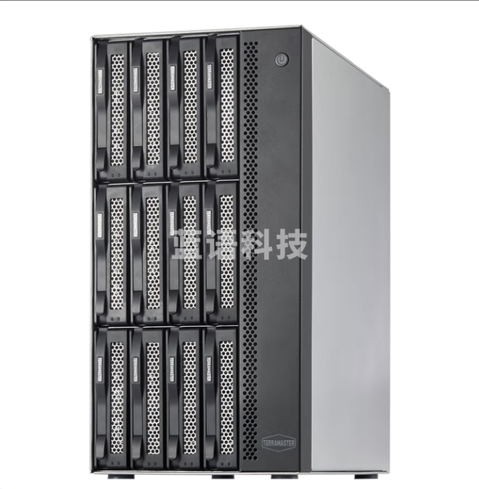 铁威马(TERRA MASTER) T12-423高配NAS网络存储12盘位8G内存 中小企业硬盘柜企业级桌面式商用共享 BBS数据备份 T12-423+配12*18T希捷银河企业盘