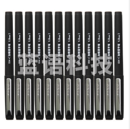 得力S34中性笔1.0mm(黑色)