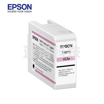 爱普生(EPSON)T47C6 原装墨水 淡鲜洋红色(LM) (适用P908机器) C13T47C600 50ml