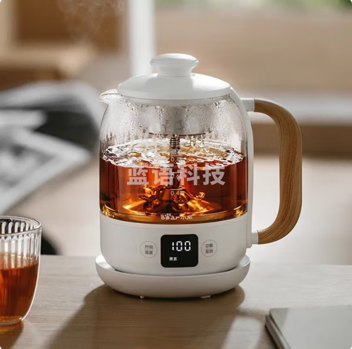 小熊ZCQ-A08T1 煮茶器 小型蒸汽喷淋式保温水壶0.8升