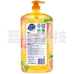 超能 洗洁精1.5kg 离子去油洗洁精 西柚祛腥1.5kg