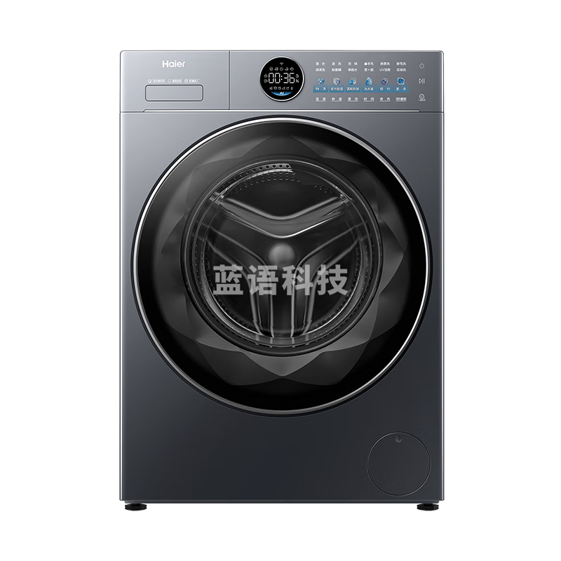 海尔（Haier）睿丽滚筒洗衣机全自动10公斤 超薄懒人内衣洗家用家电 一级能效XQG100-SEU65DHU1