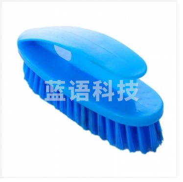 巨联 带柄塑料刷子 多功能刷 功能塑料软毛洗衣刷 强力清洁刷子 带把洗衣服的刷子 10个/盒