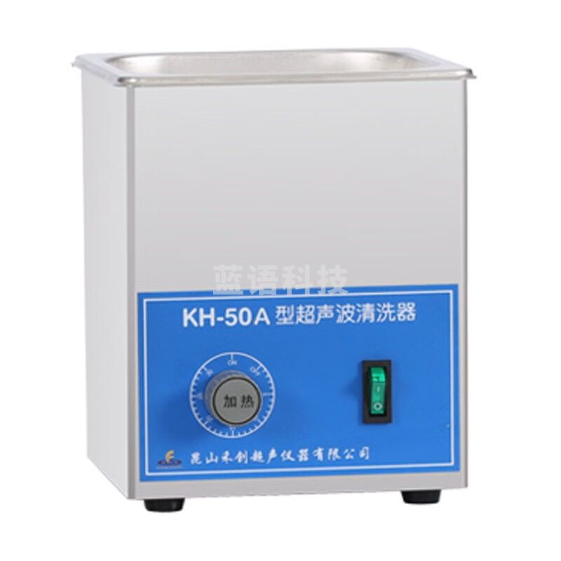 JISENPUER 昆山禾创KH-50A型实验室台式超声波清洗器清洗机 KH-50A