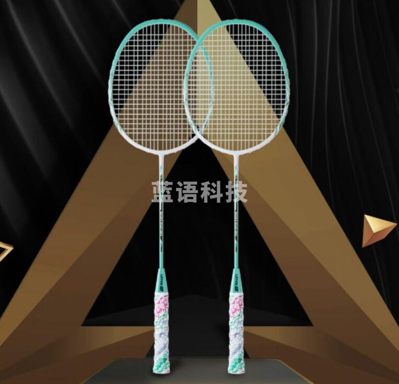 鹰牌 碳素训练羽毛球拍(颜色随机)包括拉线手胶