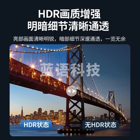 绿联（UGREEN）Type-C转HDMI线雷电3/4转换器USB-C转接头扩展高清4K60/2K144Hz投屏适用苹果15笔记本电脑手机iPad