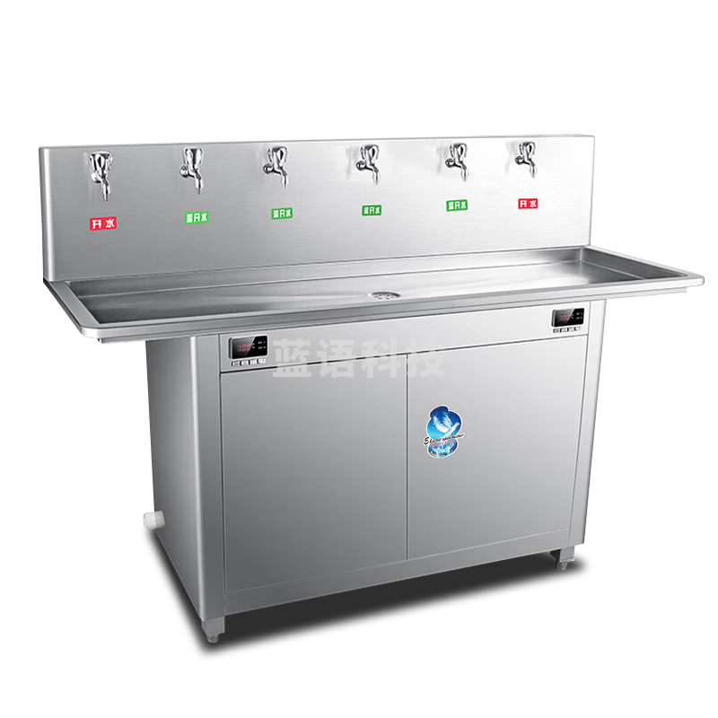 特睿思（TERUISI）开水器 商用净水器直饮水机大型工厂用烧水器饮水机学校直饮机大容量开水机 GK-6E台式二开四温