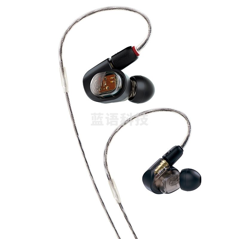 铁三角ATH-E70 专业监听动铁入耳式耳机 三单元动铁 HIFI 参考级声音表现