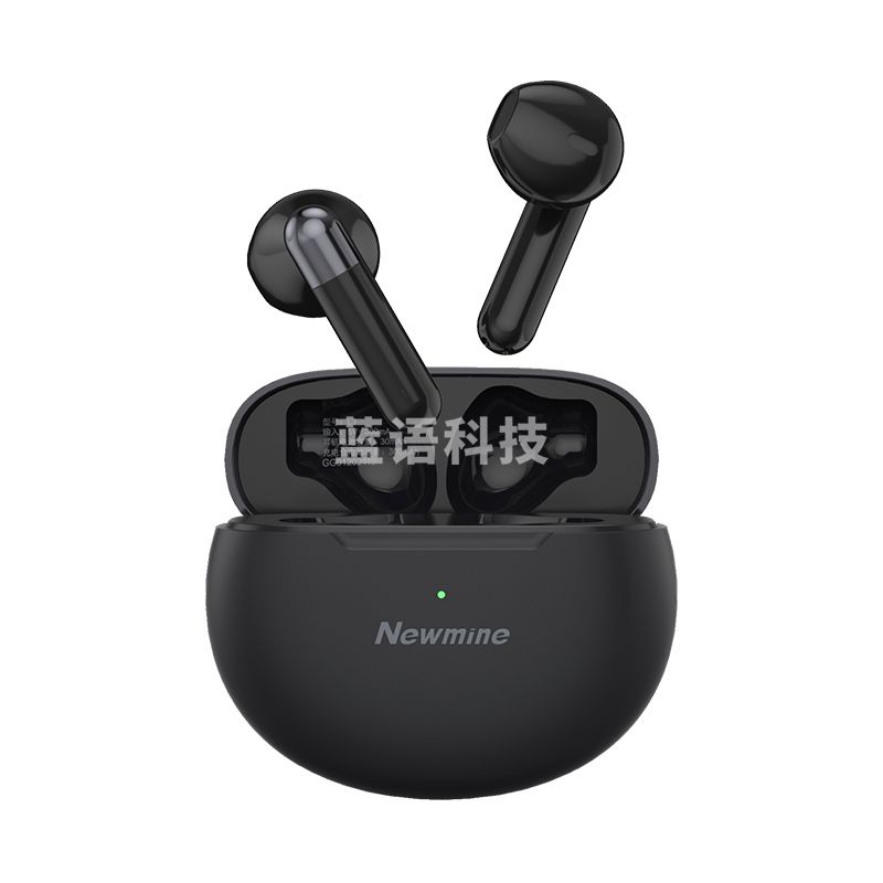 纽曼（Newmine） 蓝牙耳机 L3 半入耳式耳机 超长待机续航跑步运动 通用苹果华为小米手机的耳机 黑色