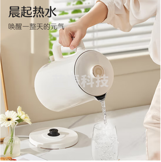 苏泊尔(SUPOR)电水壶热水壶 1.5L全钢无缝内胆 双层防烫电热水壶 316L不锈钢烧水壶 SW-15T108A
