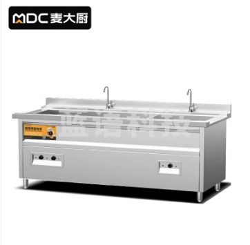 麦大厨 标准款 220V 7.5KW 2.0米双池超声波洗碗机